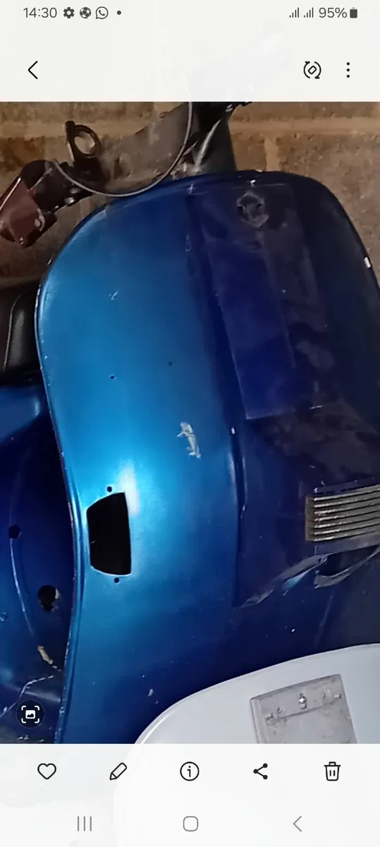 Vespa PX frames