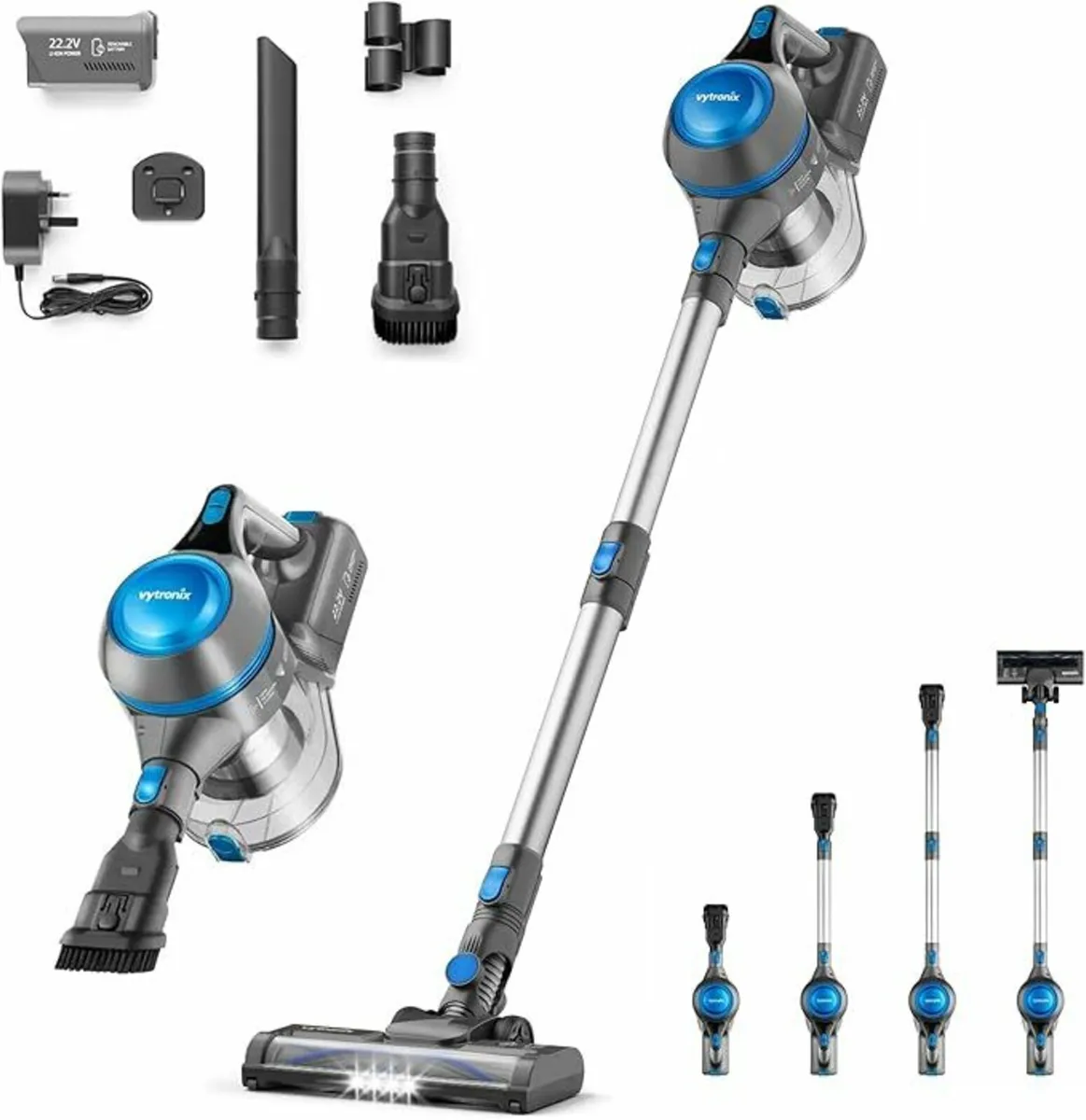 3-in-1 Cordless Vacuum Cleaner 22.2V | Powerful - Image 1