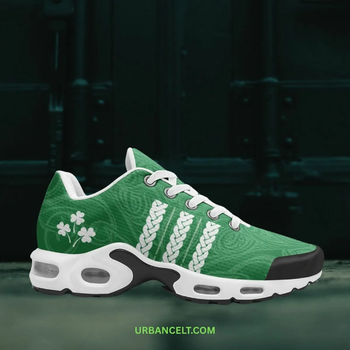 Custom Shamrock Style Trainers, Sizes 3 - 13 - Image 1