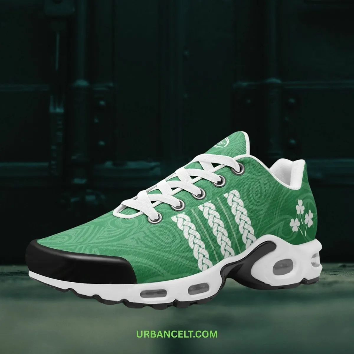 Custom Shamrock Style Trainers, Sizes 3 - 13 - Image 2