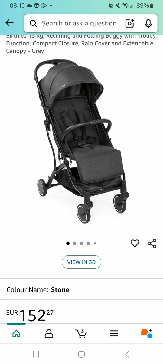 Chicco travel stroller - Image 4