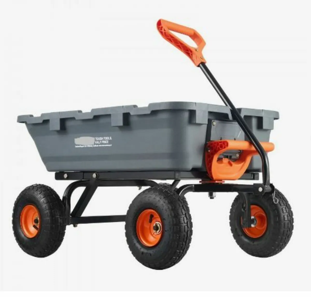 Poly Garden Dump Cart Heavy-duty Yard - Image 1