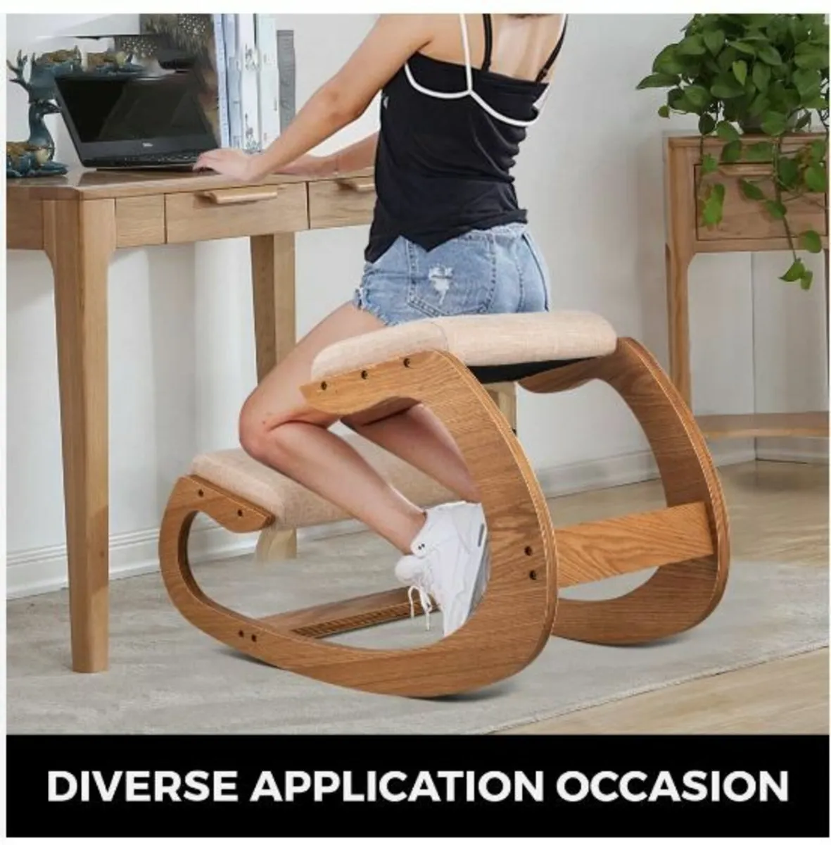 Ergonomic Kneeling Chair 220LB Load Capacity - Image 4