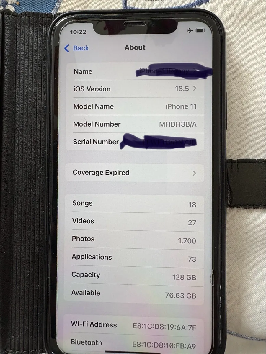 iPhone 11 black 128GB unlocked - Image 1