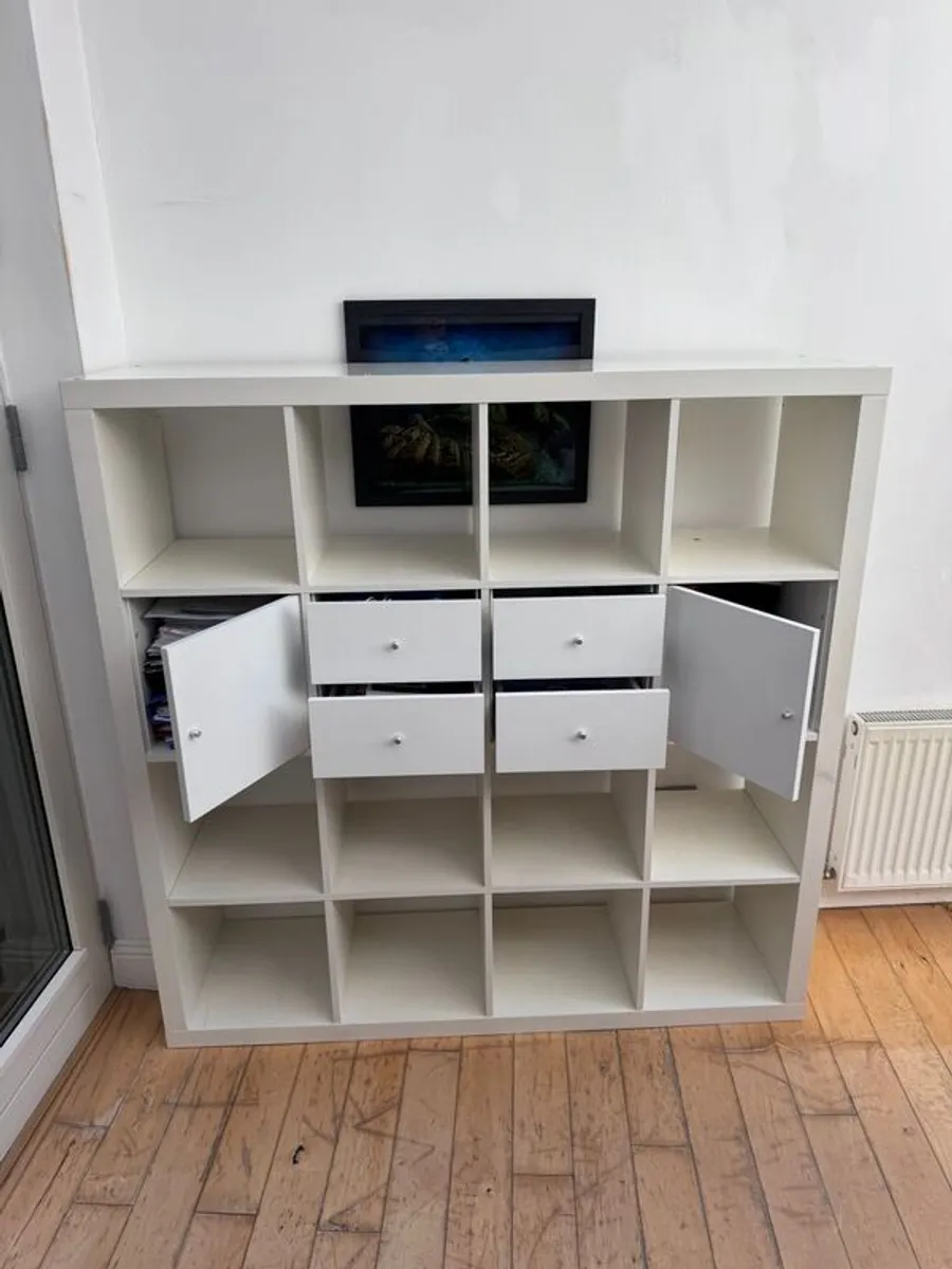 Ikea Kallax with doors and shelves - Image 3