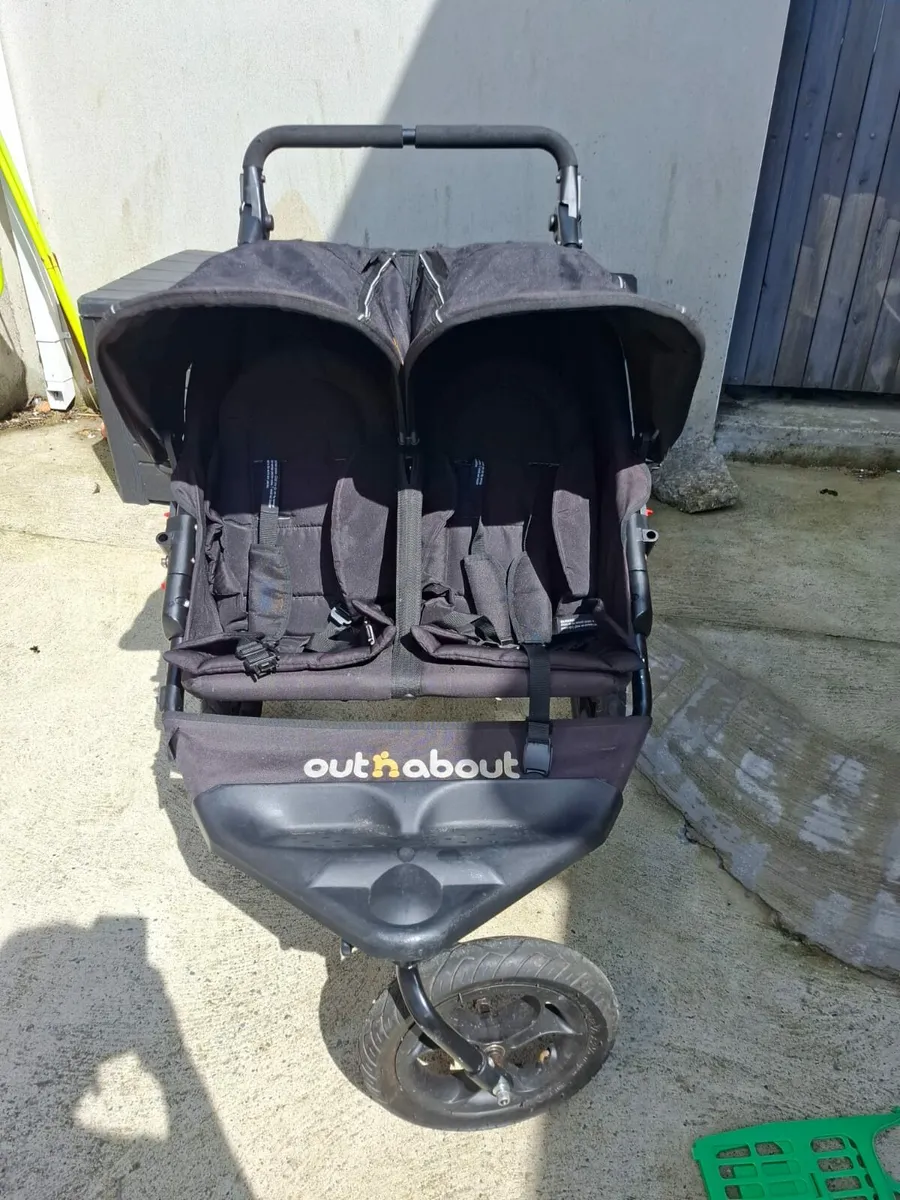 Out and About Doubke Buggy - Image 1