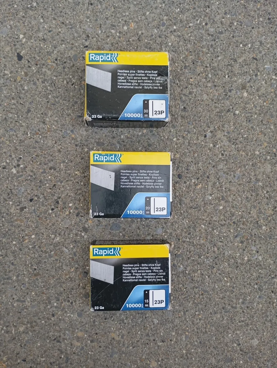 23gauge Finish Nailer Pins - Image 1