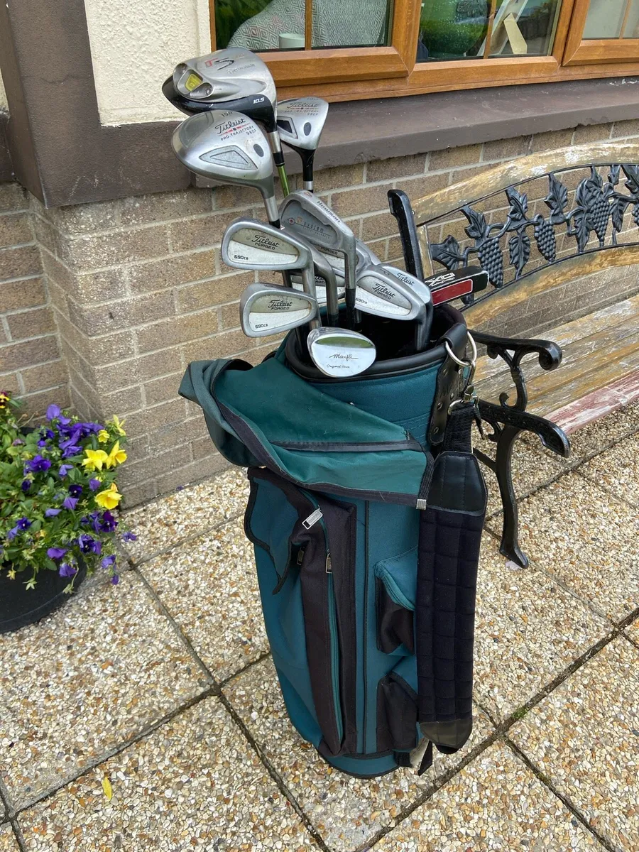 Golf. Clubs.  &.  Bag - Image 1