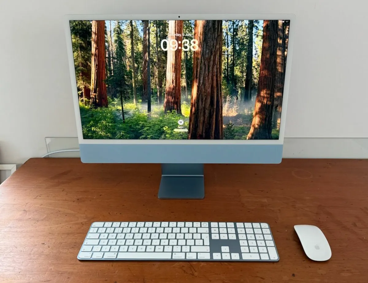 Apple iMac M1 24 Blue 1Tb SSD 16GB 8Core - Image 4
