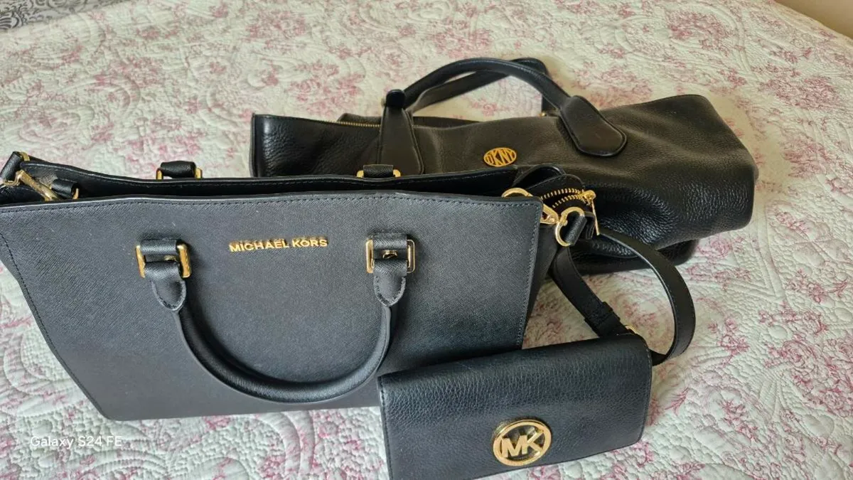 2 Handbags and wallet. Will sell separately. - Image 1