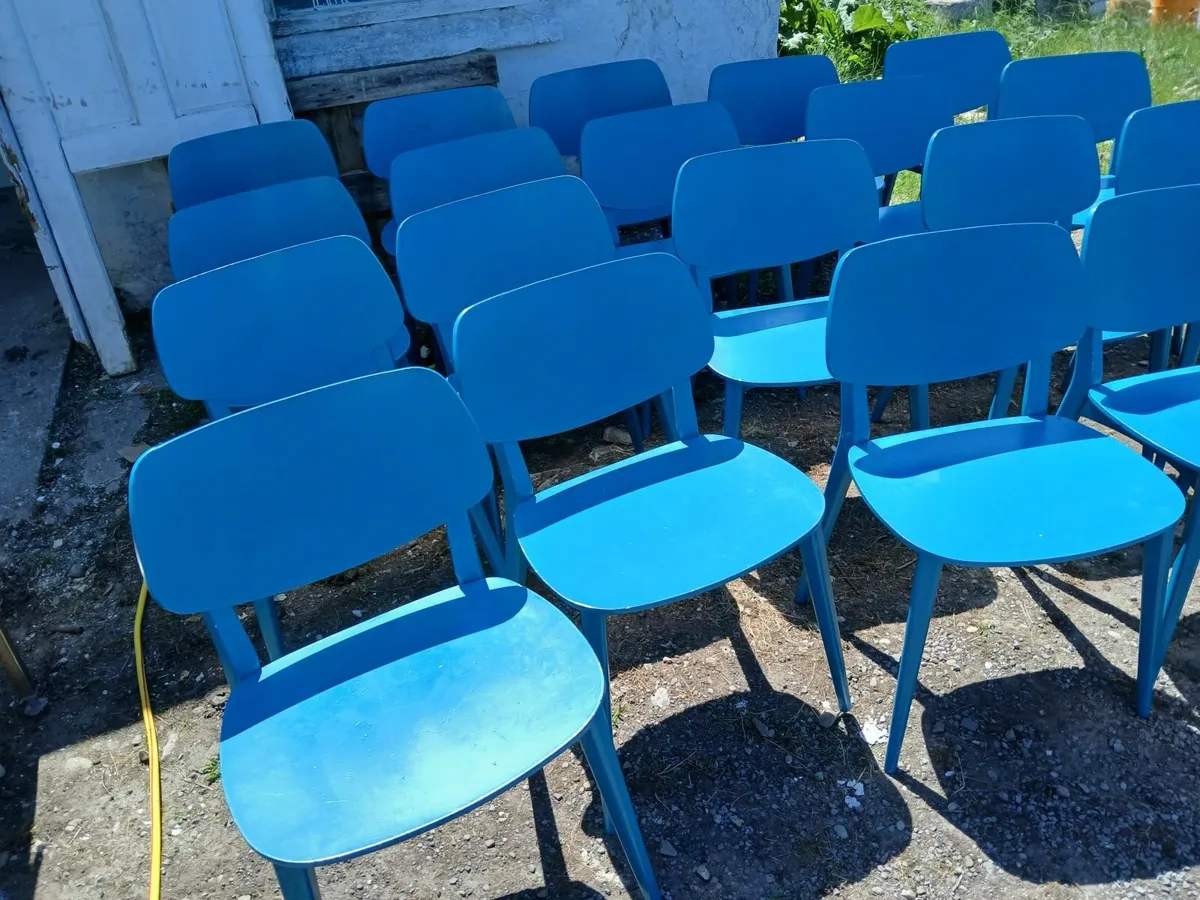 Chairs lot of (19)...delivered - Image 1