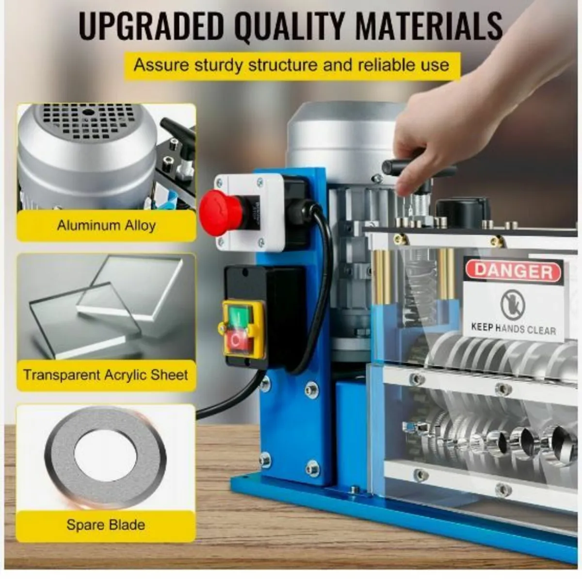 Electric Wire Stripping Machine, 0.06 inch-0.15 in - Image 2