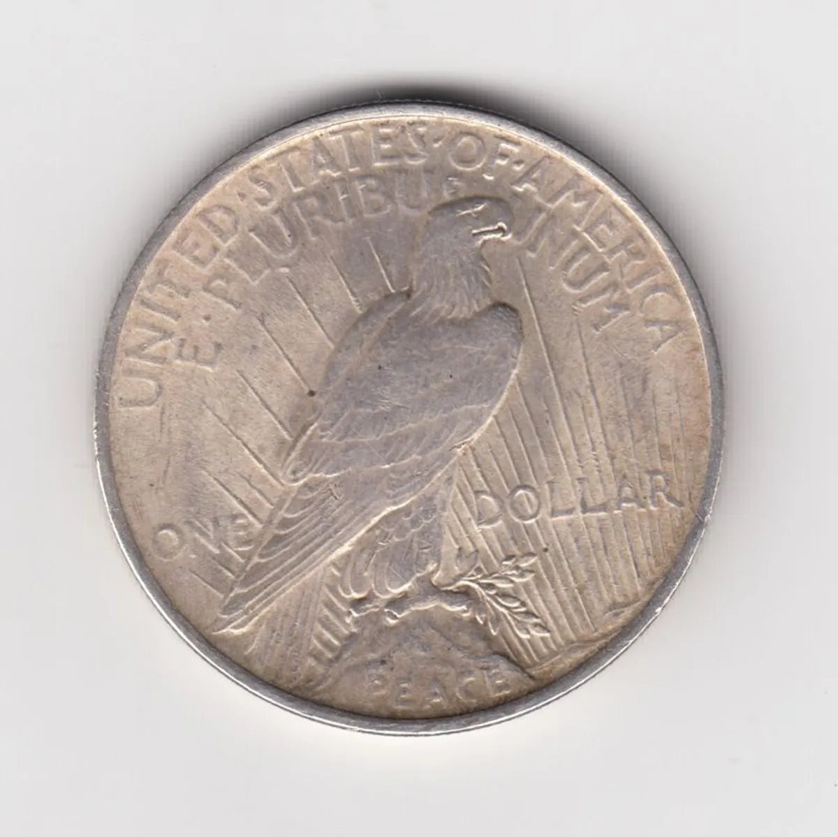 U.S 1922 Peace Dollar 90% silver coin - Image 2