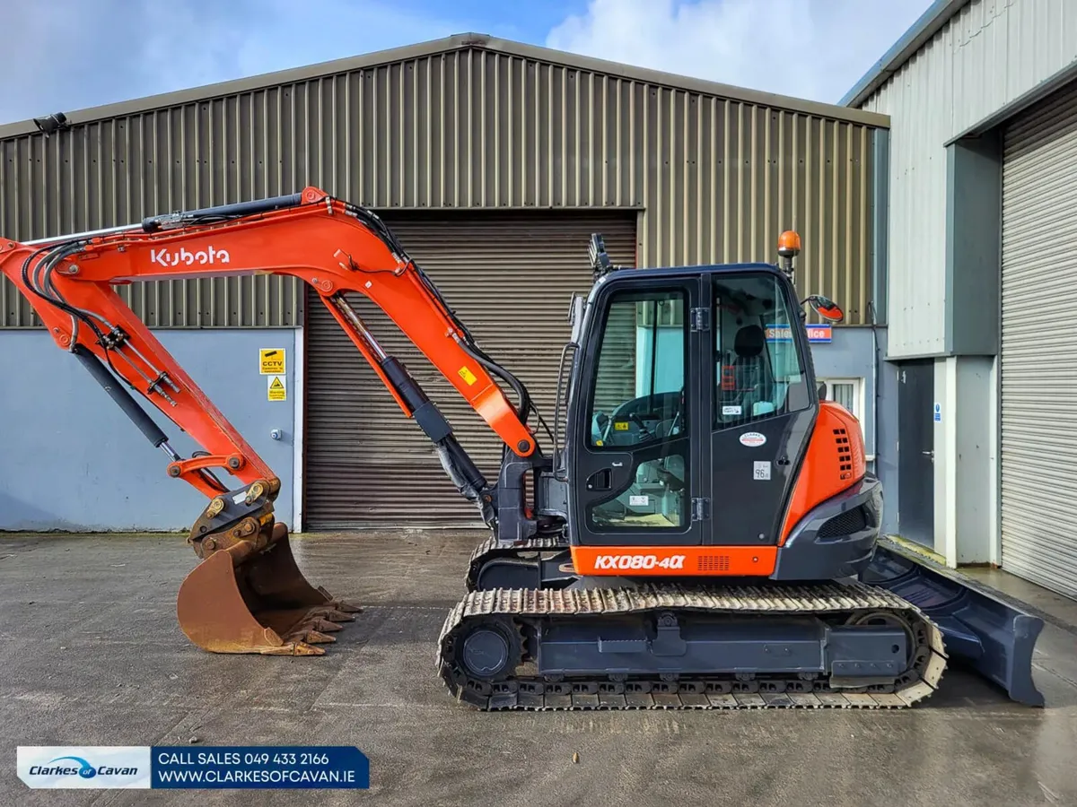 Kubota KX080-4 2017 - Image 1