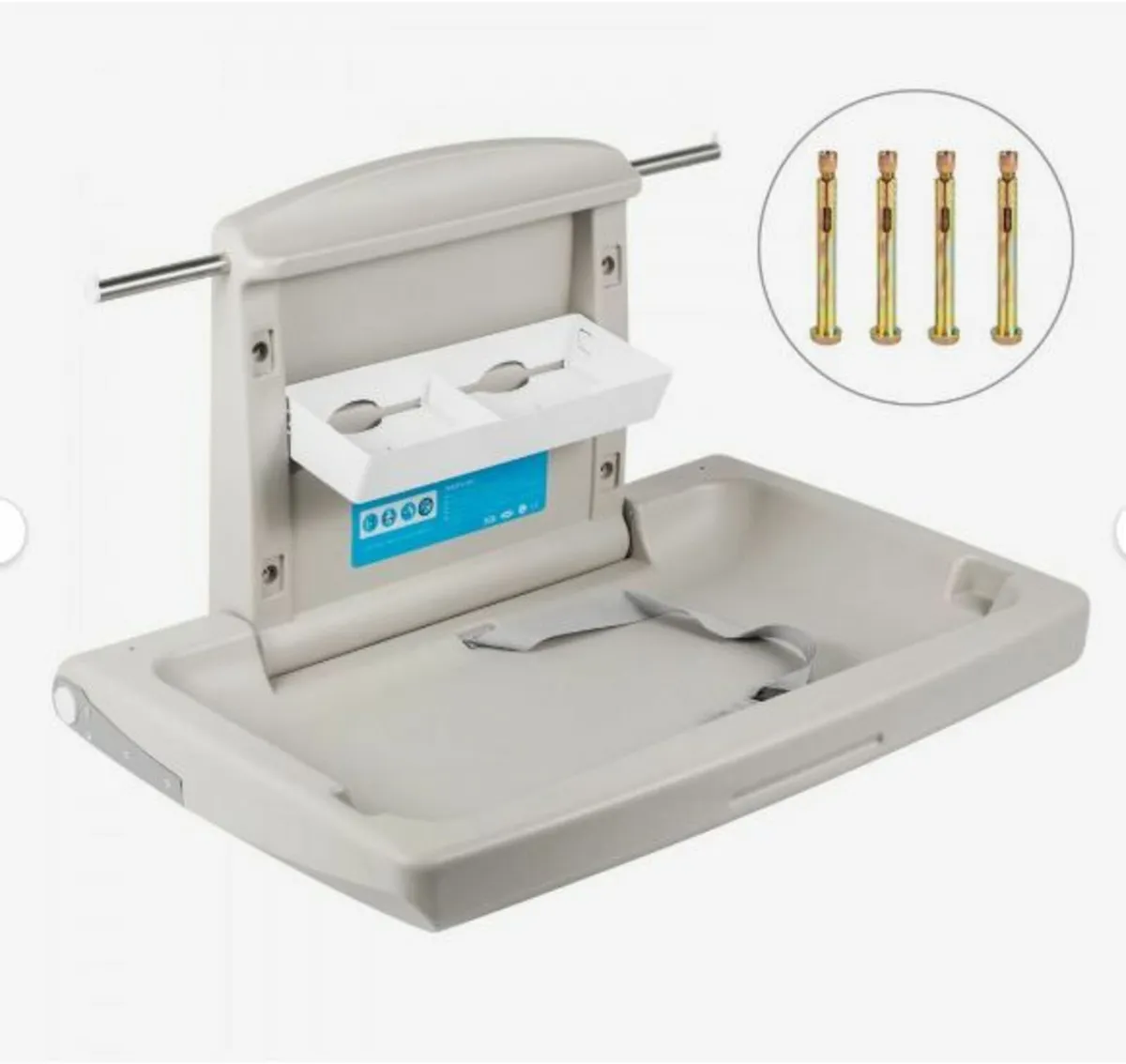 Horizontal Baby Changing Table Wall-mounted - Image 1