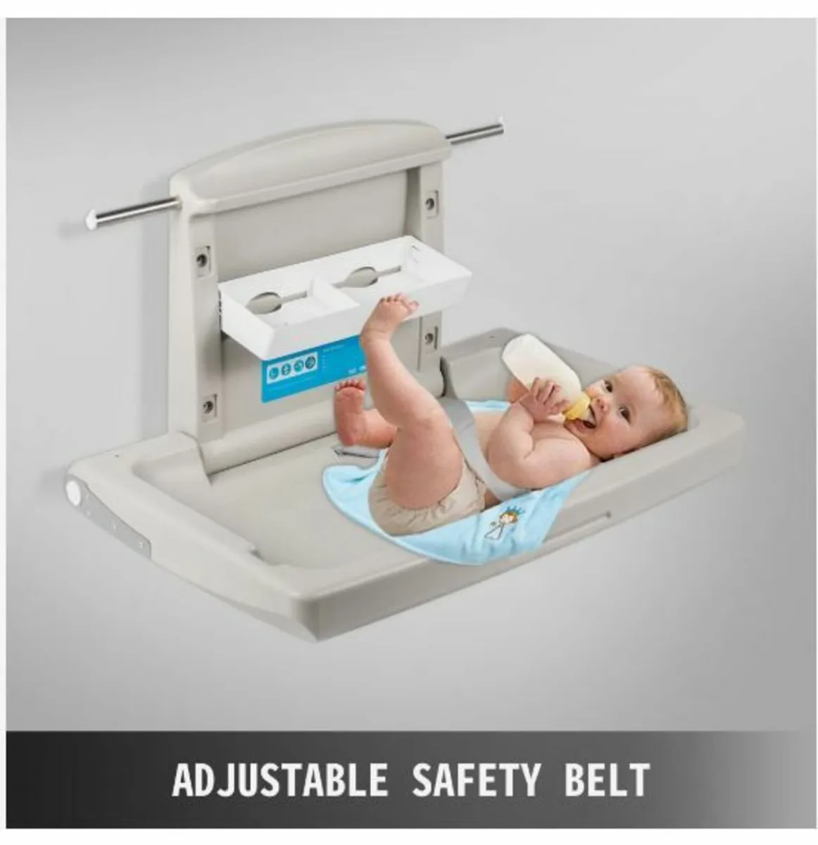 Horizontal Baby Changing Table Wall-mounted - Image 2