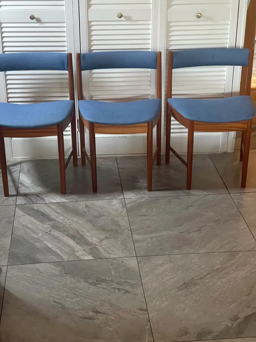 Mid century McIntosh dining chairs - Image 2