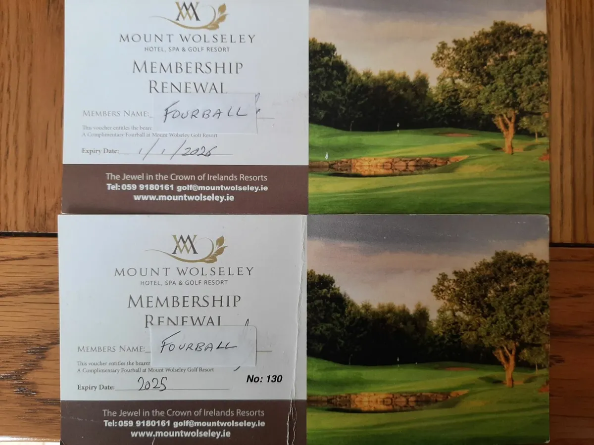Golf Vouchers - Image 2
