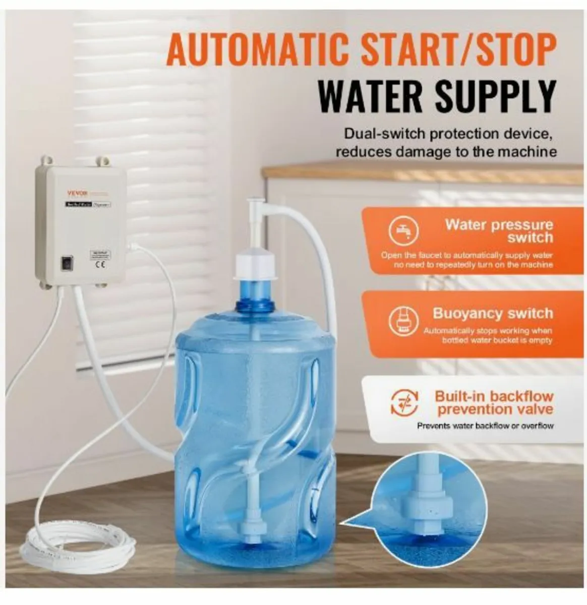Water Bottle Pump System 1 Gal/min - Image 2
