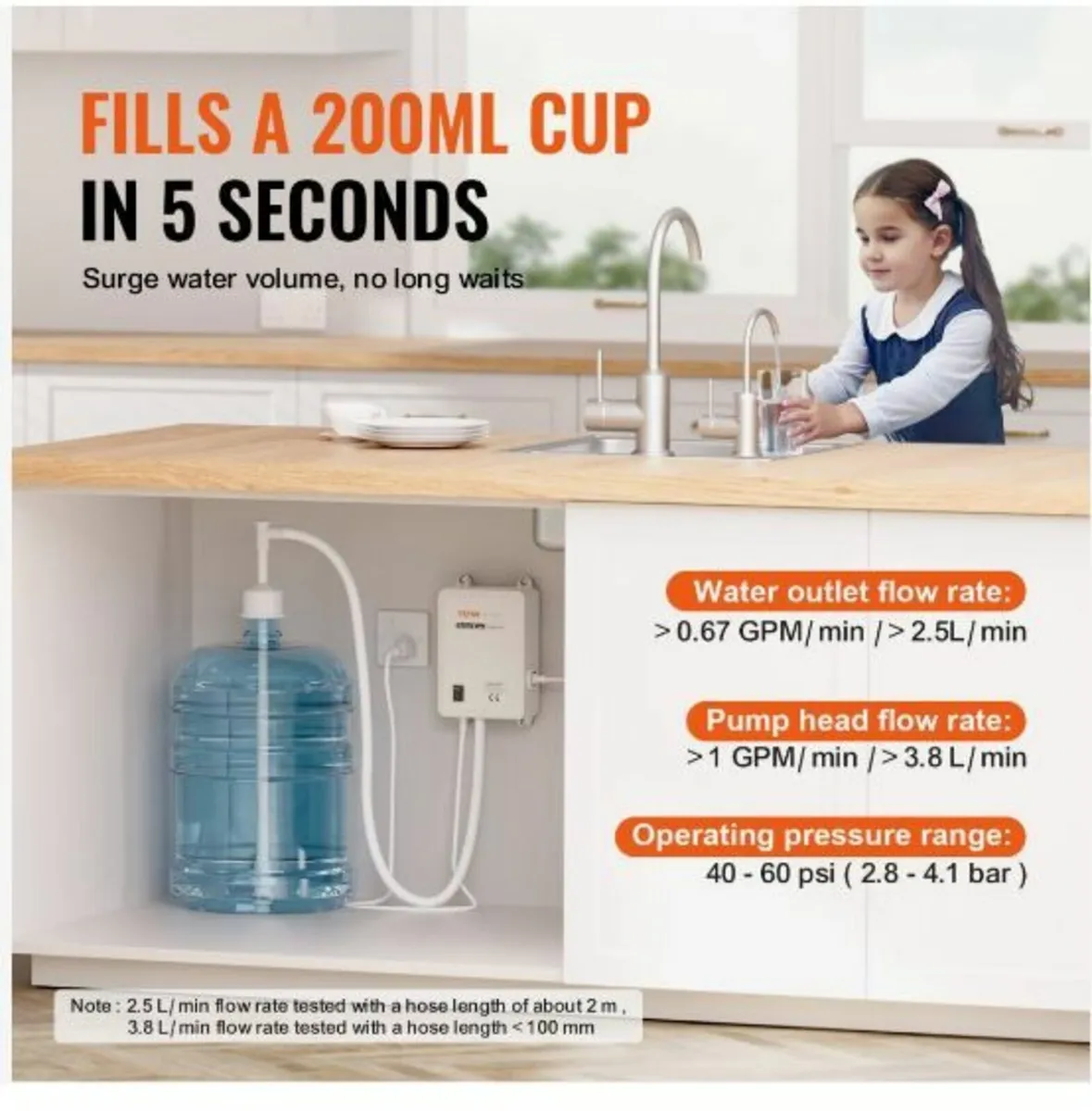 Water Bottle Pump System 1 Gal/min - Image 4