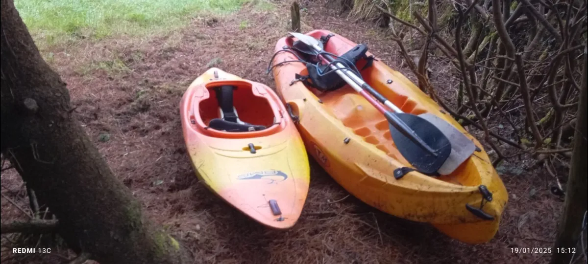 2 kayak both singles - Image 2