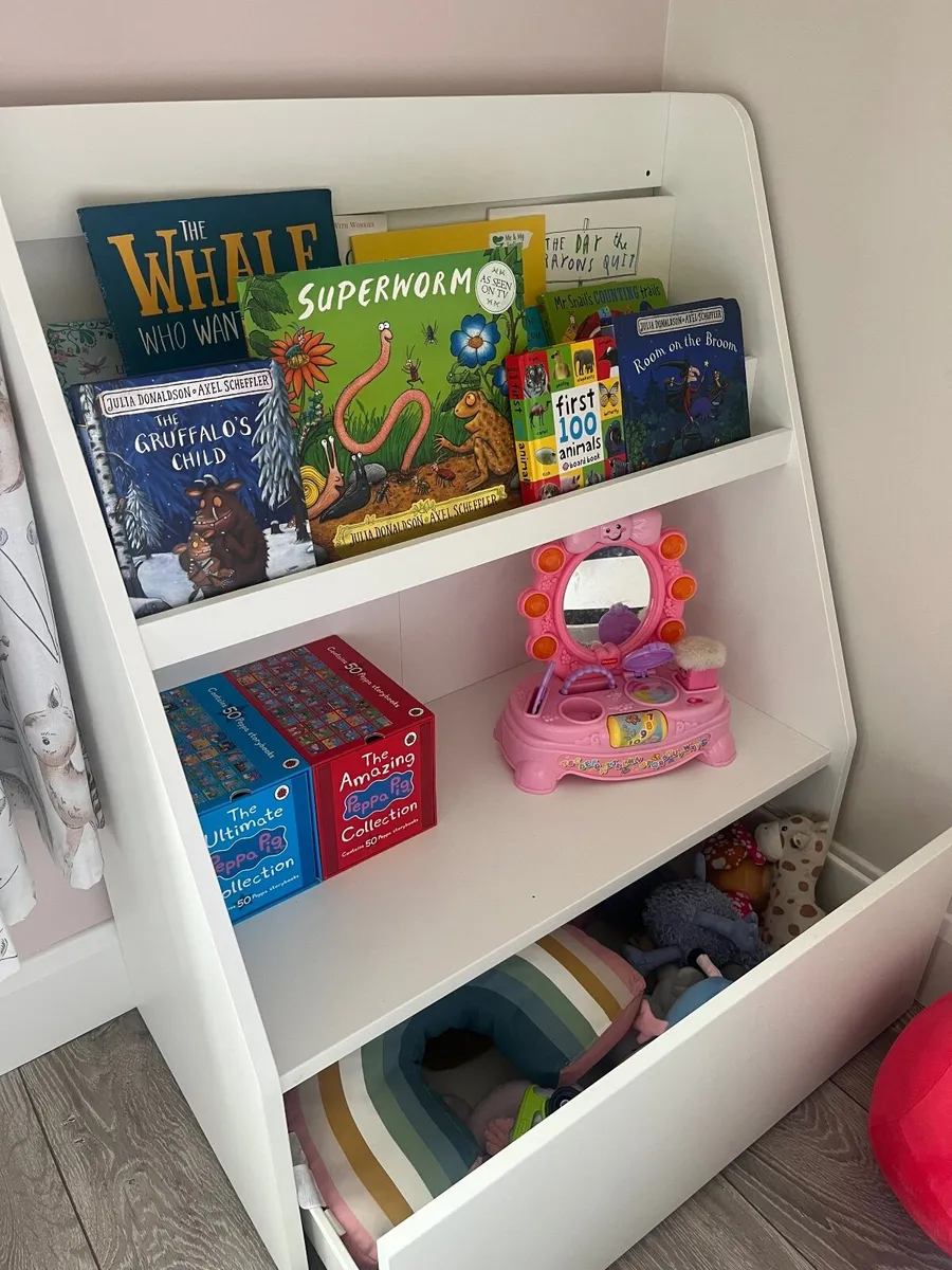 IKEA Bergig Book Display with Storage - Image 2