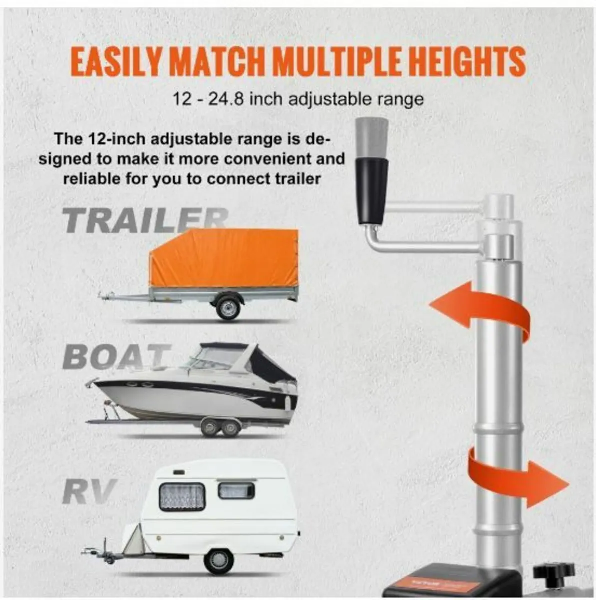 Electric Trailer Dolly, 5000lbs Towing Capacity - Image 3