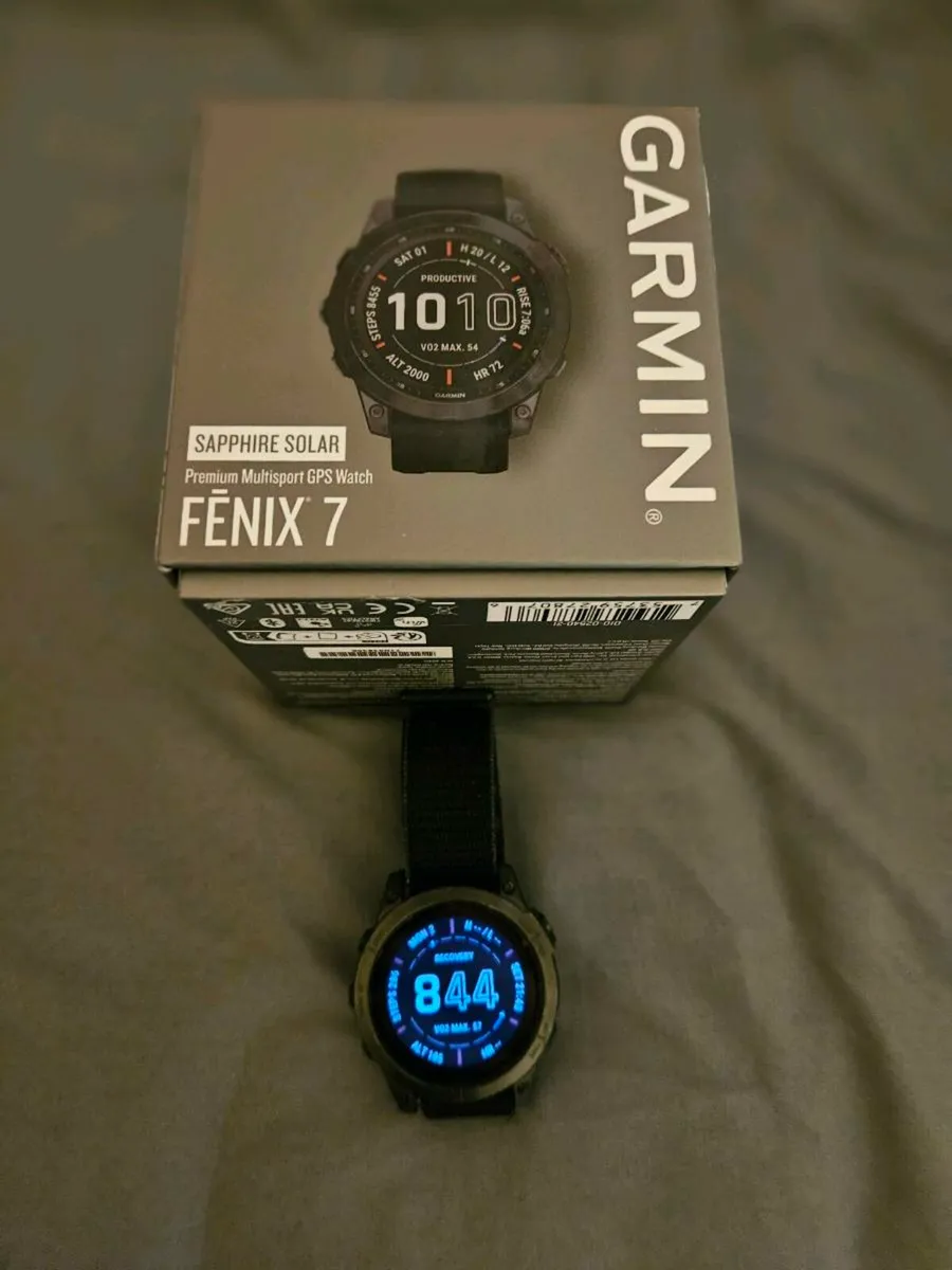 GARMIN FENIX 7 SOLAR SAPHIRE - Image 2