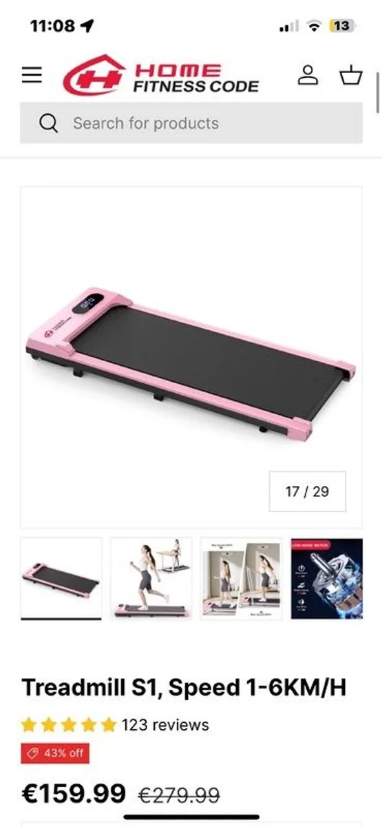 Walking Pad pink - Image 1