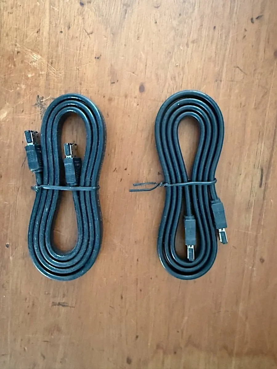 HDMI USB FireWire cable collection - Image 3