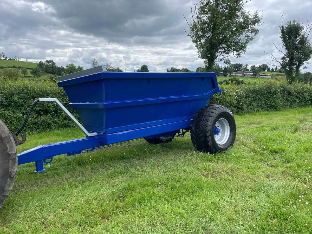 Single axle dump trailer - Image 1