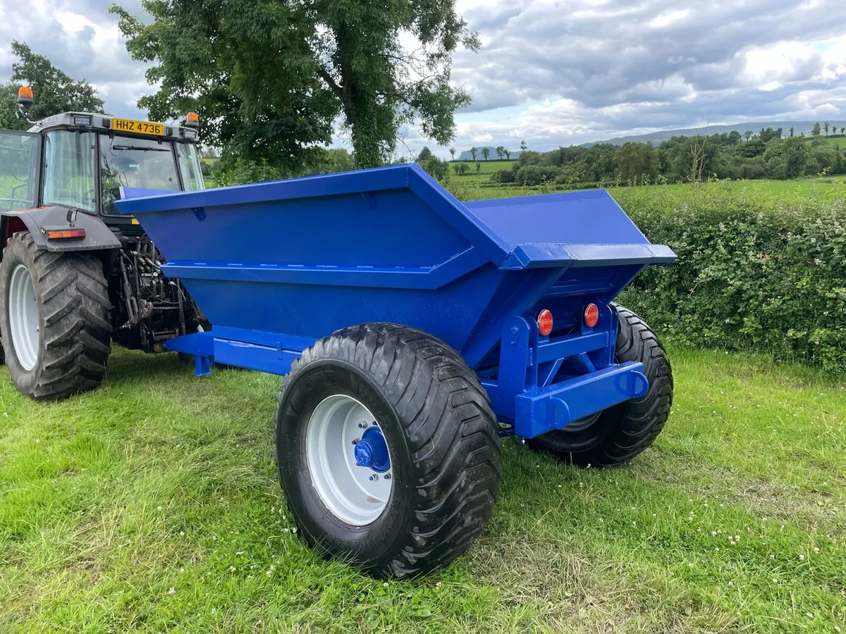 Single axle dump trailer - Image 2