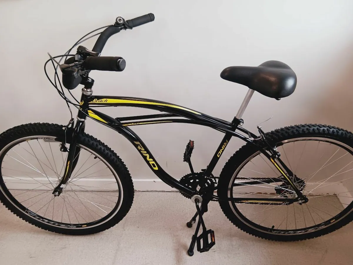 Rino beach cruiser bike in nearly new condition - Image 3