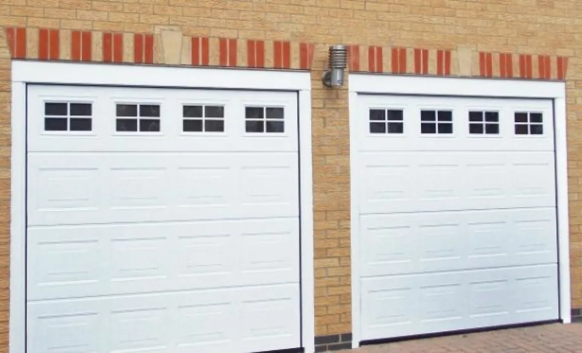 insulated  sectional  shed  /  garage  doors - Image 1