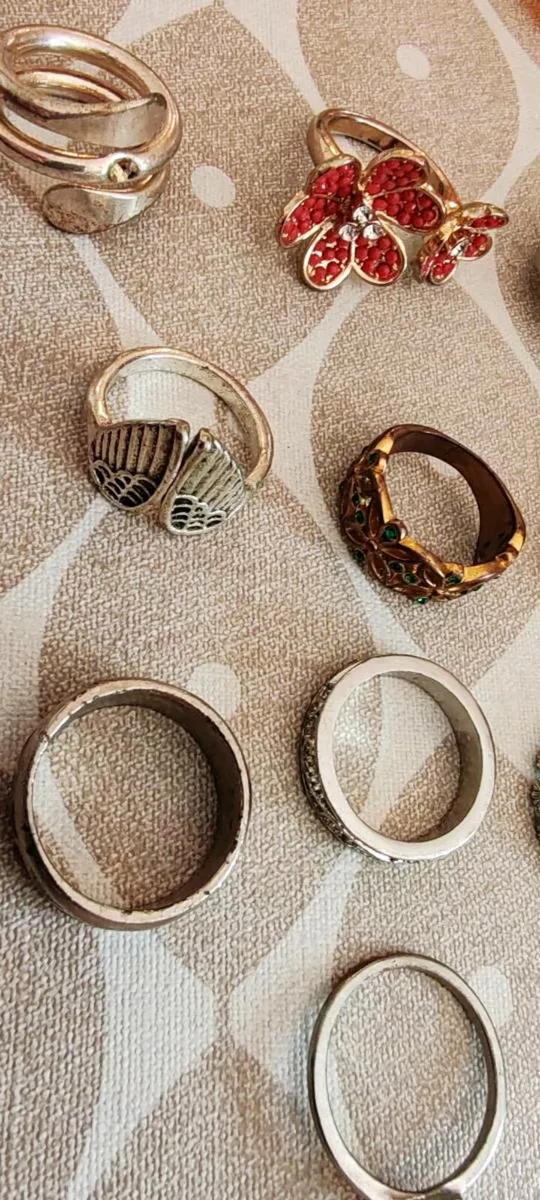 14 costume rings - Image 3