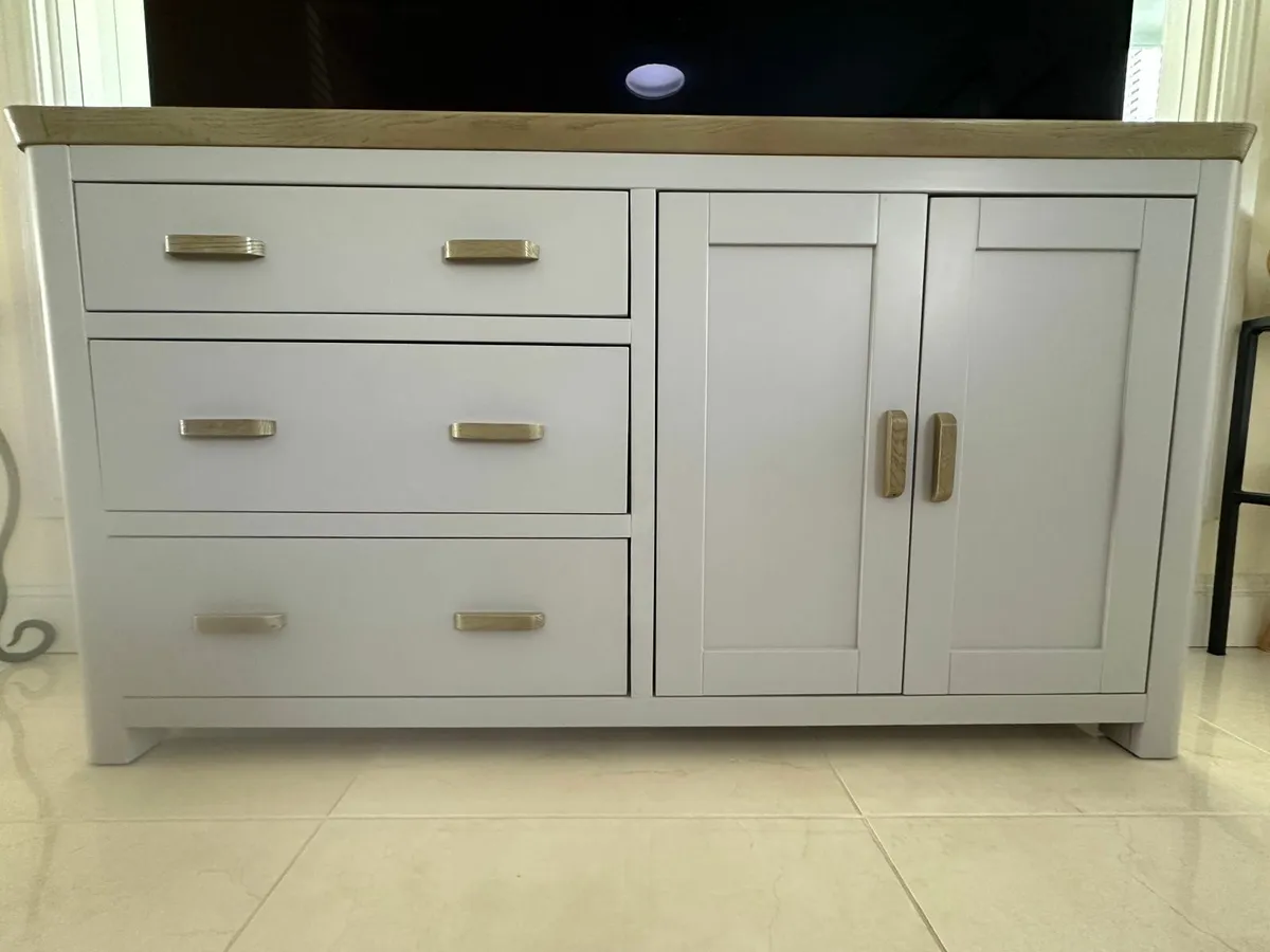 Wooden sideboard with drawers