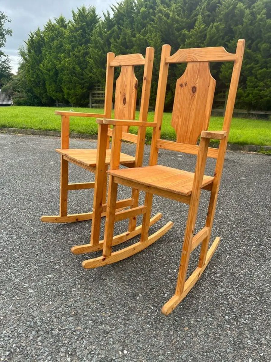 Two Children's Rocking Chairs, H87cms W43cms - Image 2