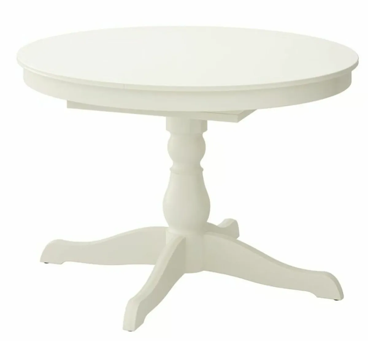 IKEA Ingatorp extendable dining table - white