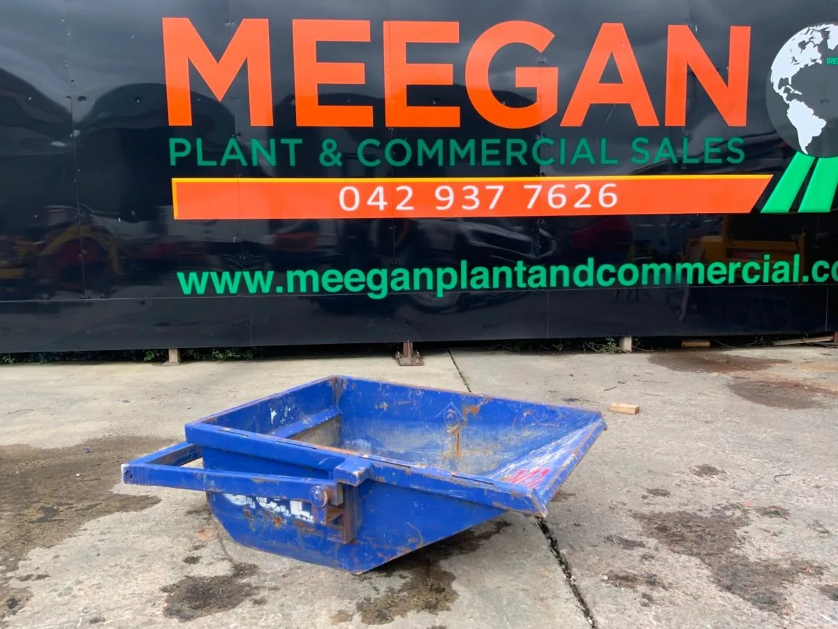 500lts CONQUIP SELF TIPPING BOAT SKIP........1126 - Image 1