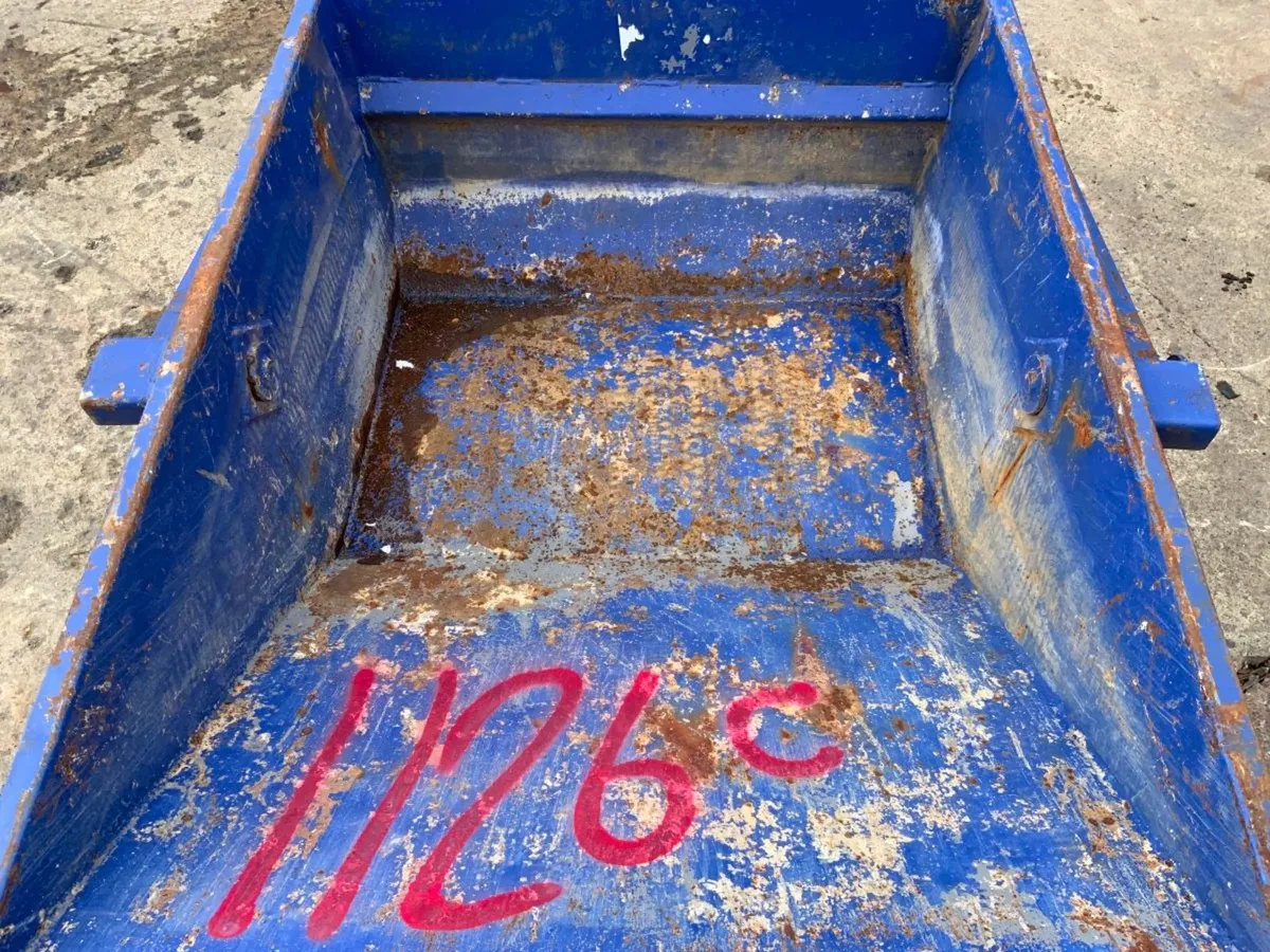 500lts CONQUIP SELF TIPPING BOAT SKIP........1126 - Image 3