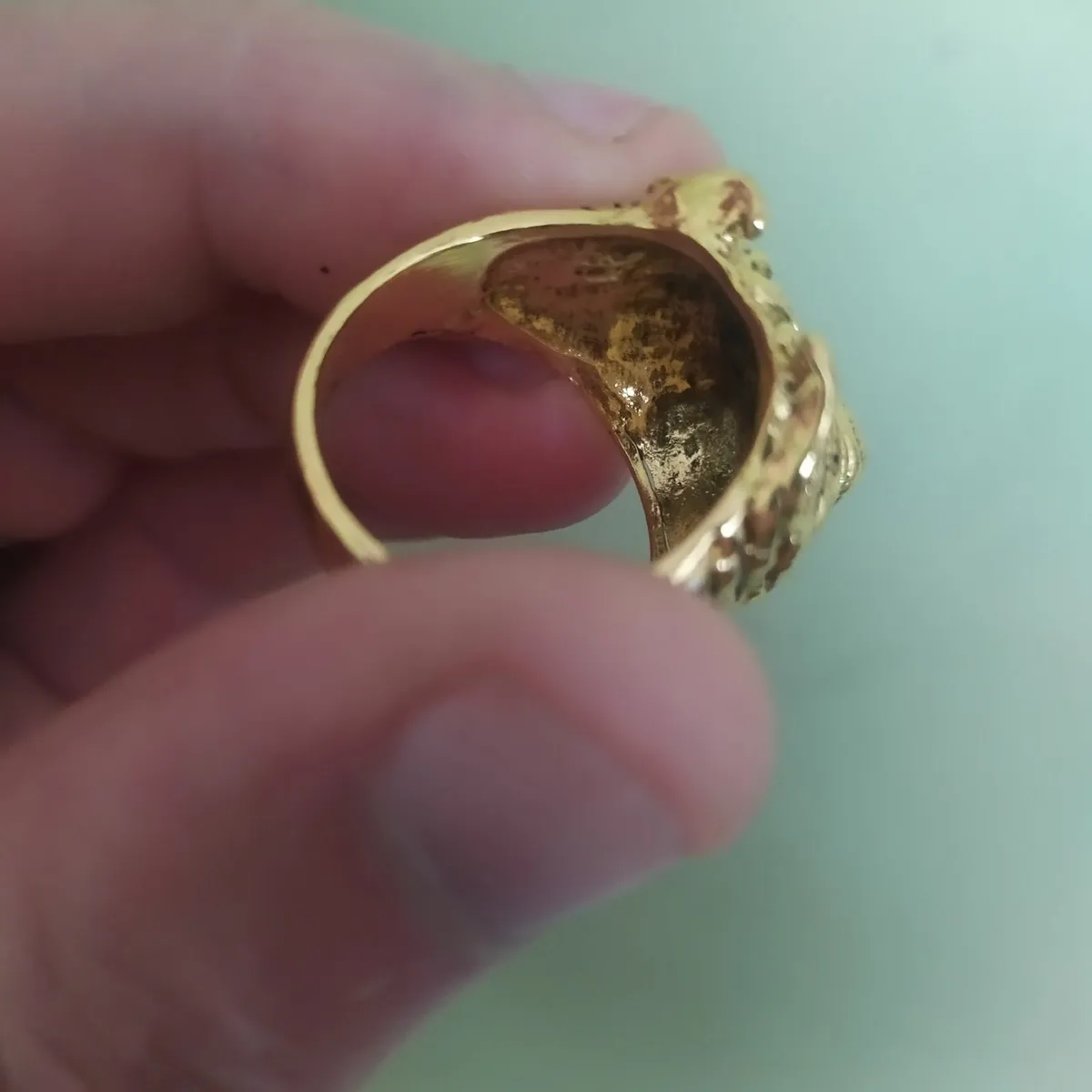 Bulldog / Pitbull ring. Mens. - Image 2