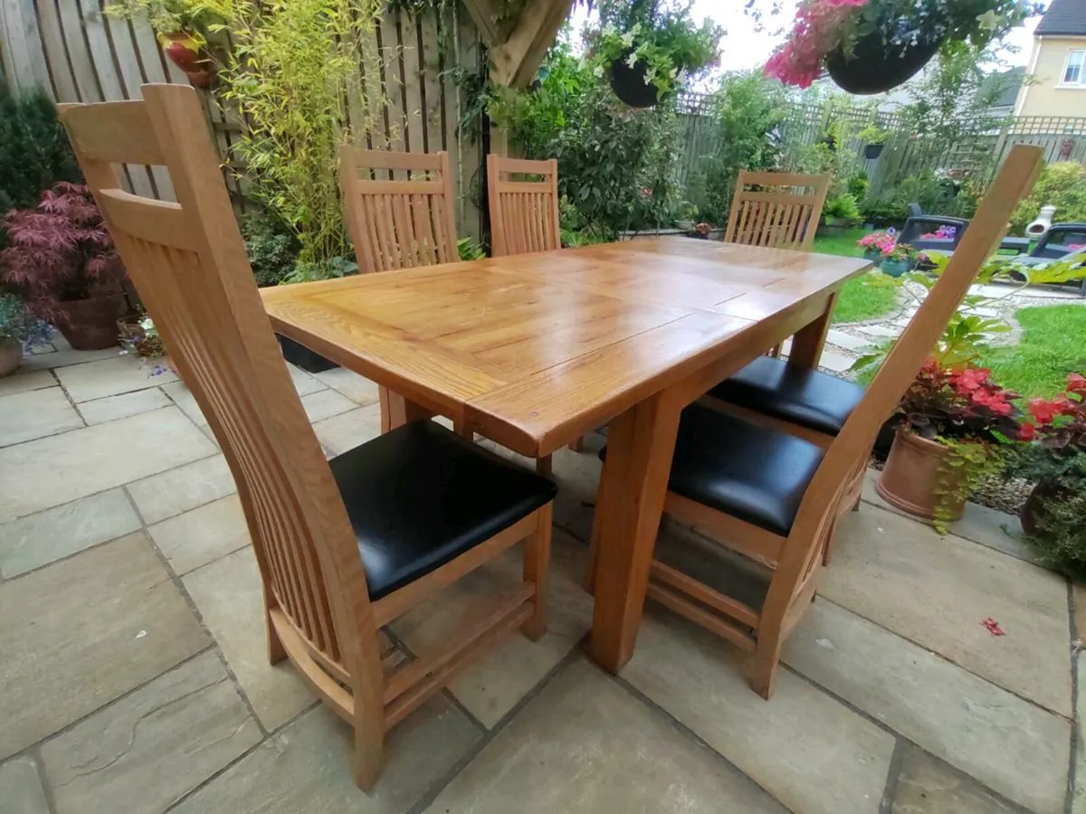 Oak table - Image 3