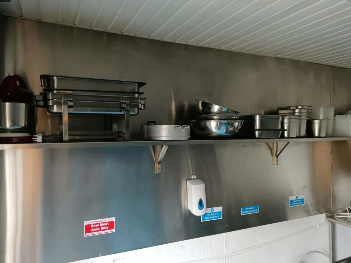 Stainless Steel Shelf 15ft Long - Image 3