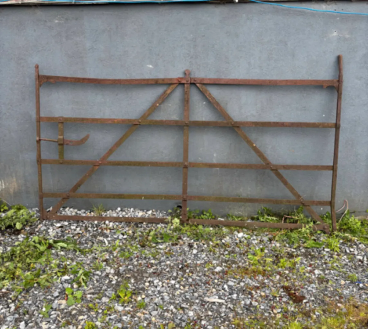 Old Gates and Railings and cement mixer - Image 1