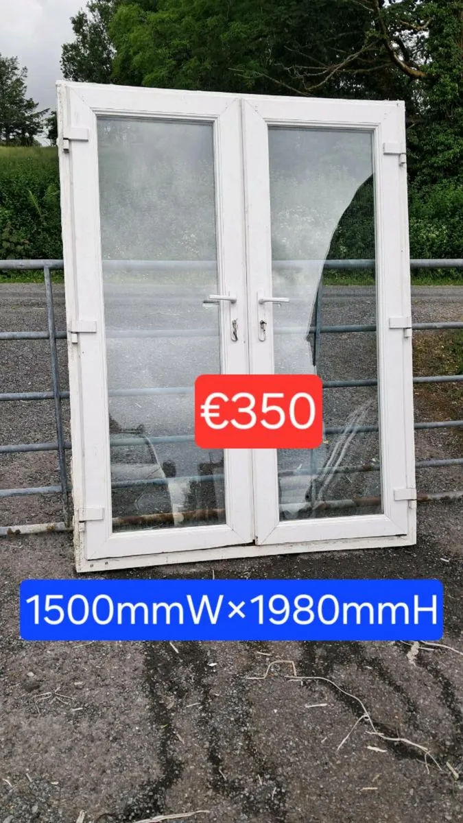 PVC FRENCH DOORS