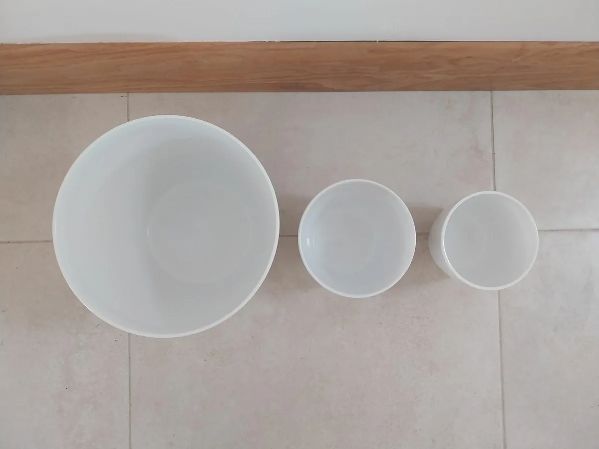 Scheurich White Indoor Plant Pots - Image 3