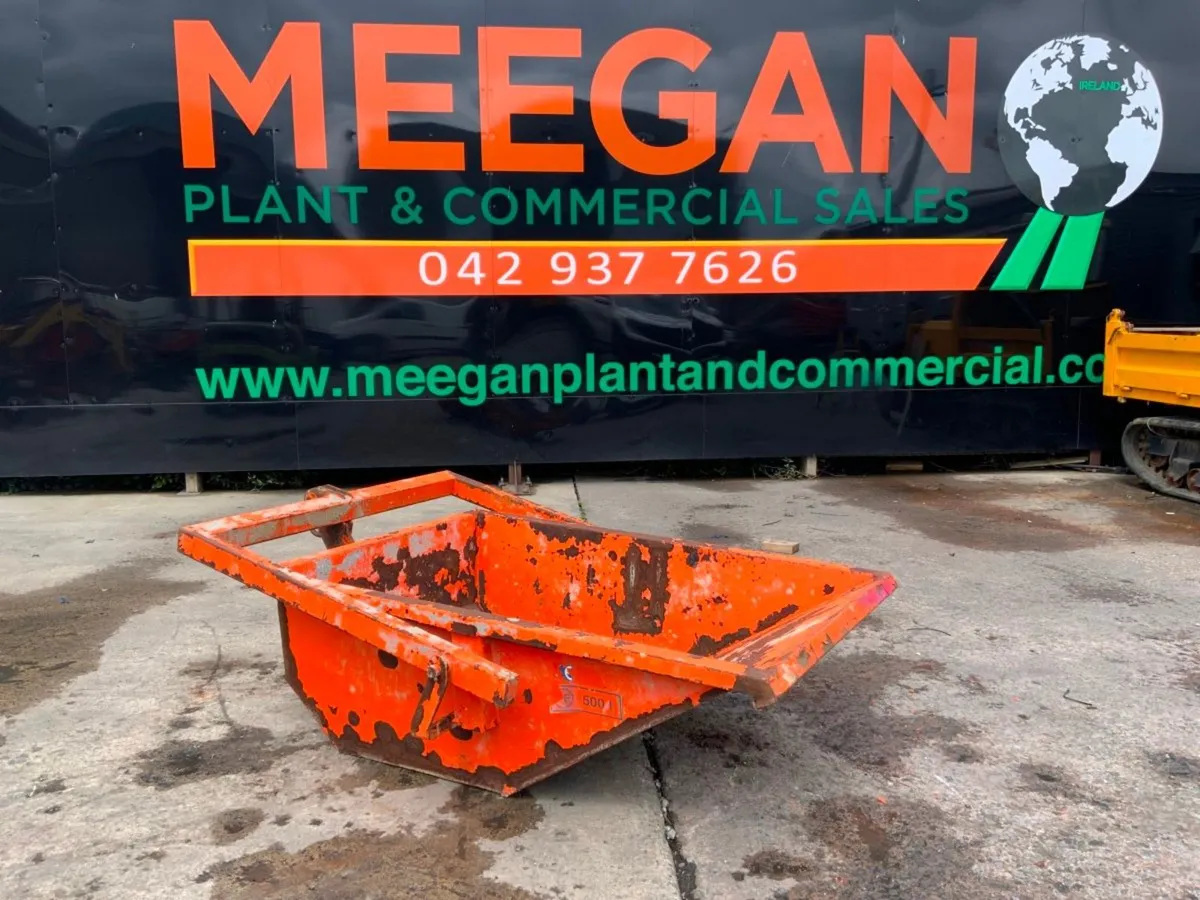 500lt EICHINGER SELF TIPPING BOAT SKIP......1128c. - Image 1