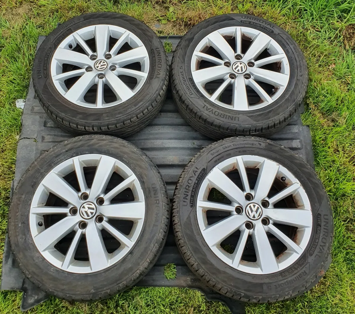 16'' VW Golf 6 Alloys With Good Tyres 205/55 R16 - Image 2