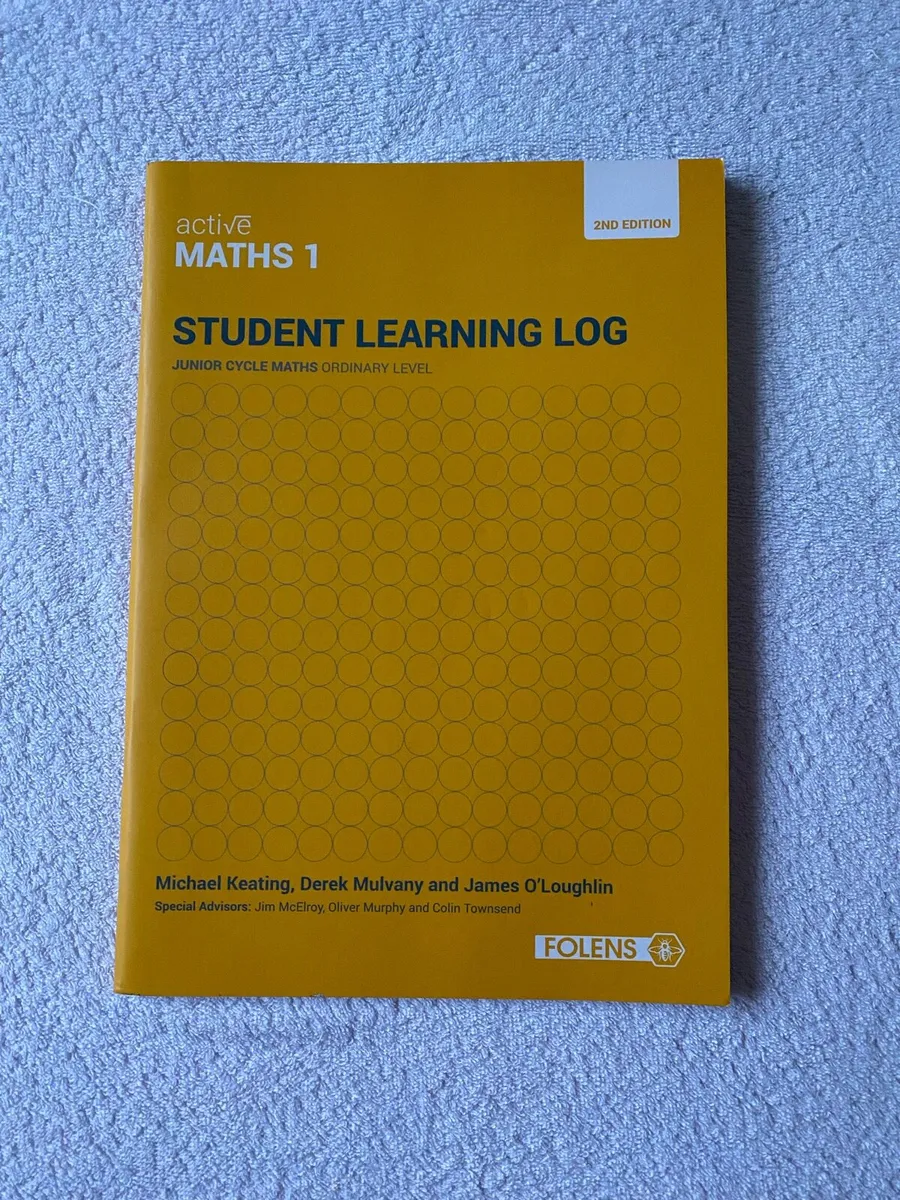 Brand New Active Maths 1 Student Learning Log - Image 1