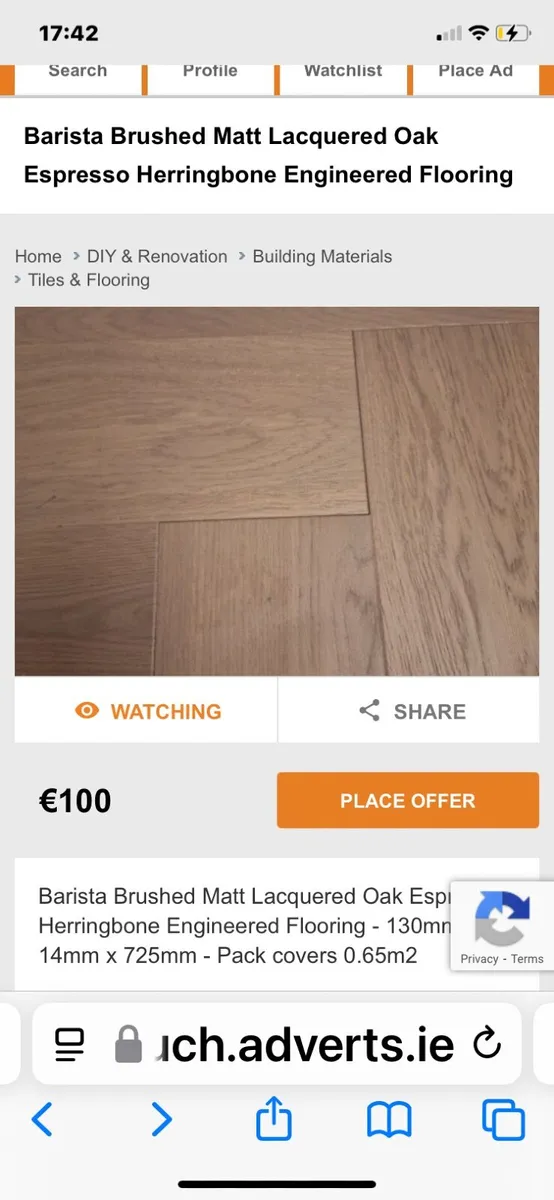 Wood flooring - Image 1